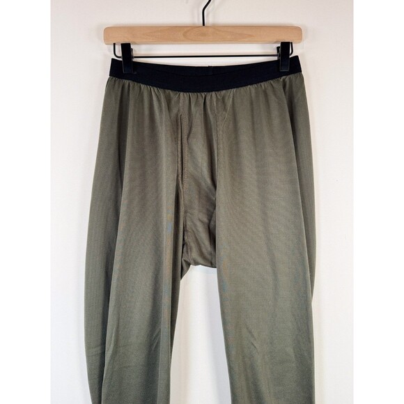 Patagonia Mens Pants Gray Capilene Midweight Baselayer Thermal Bottoms Medium - Picture 6 of 12